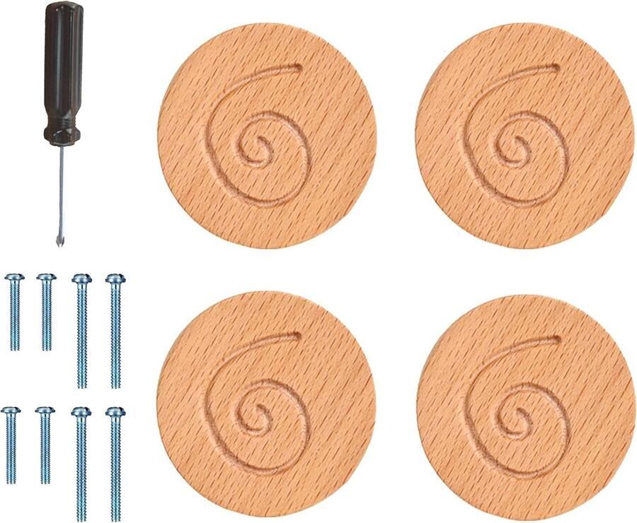 Kastknoppen voor snoepdesign: houten ladegrepen voor huis keuken slaapkamer en kledingkast