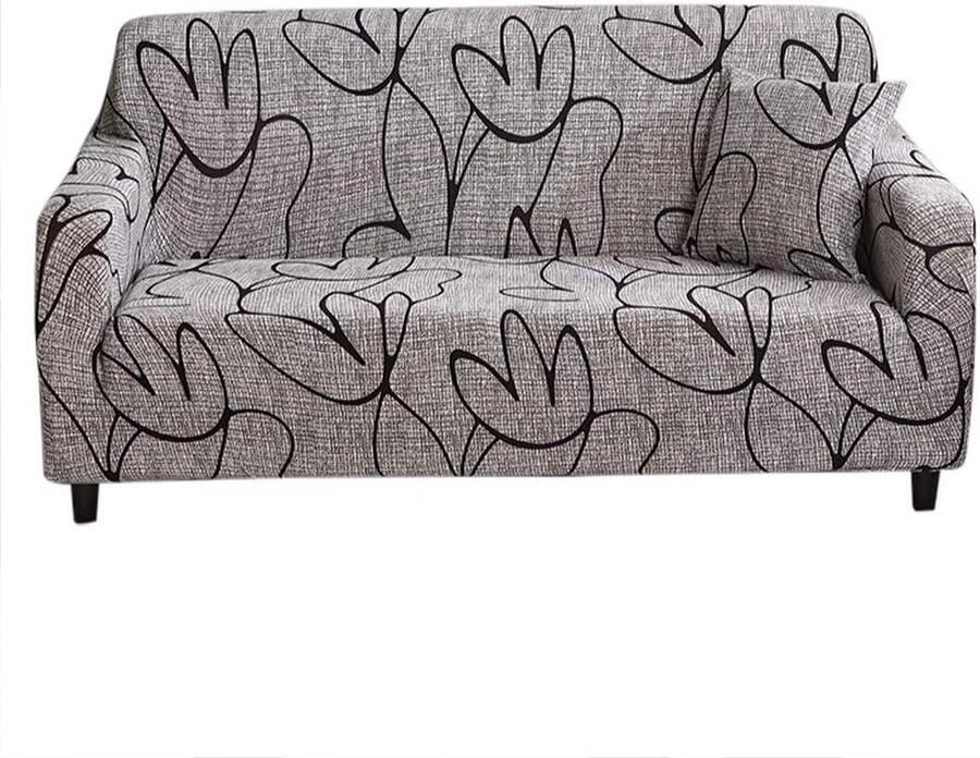 Sofa Couch Covers Antislip Elastische Sofa Cover Verwijderbare Elastische Stof Bank Protector Tweezits 145-185cm