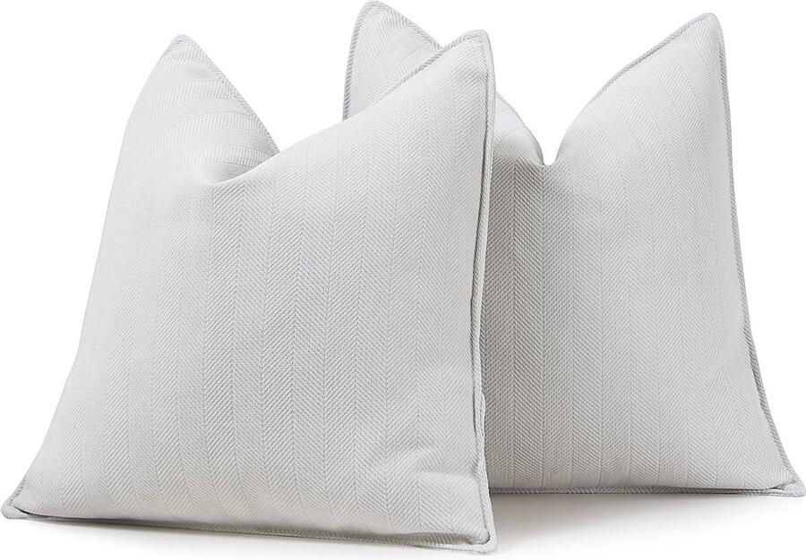 Sofa Kussenhoezen Set van 2 Chenille Sofa Kussens Elegant Design Zacht en Luxe Decoratief Kussen Sofa Bed en Woondecoratie Hoge Kwaliteit binnenkussen 40x40