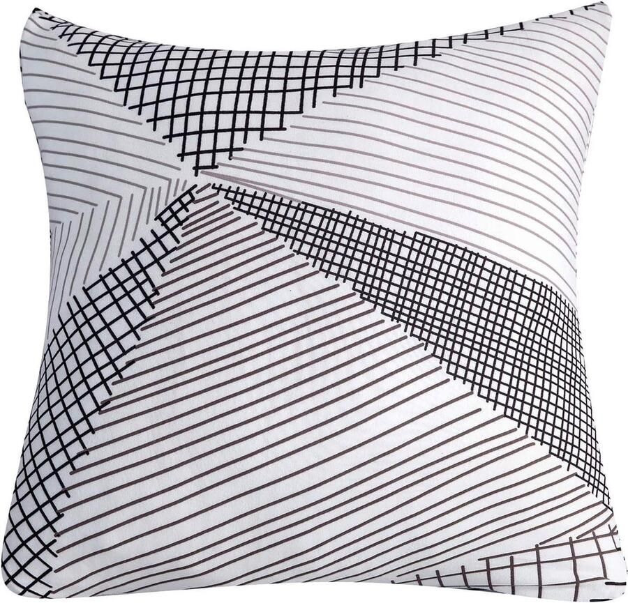 Sofahoezen Stretch Moderne Eenvoud 1 Kussensloop Grijsgestreepte Lijnen
