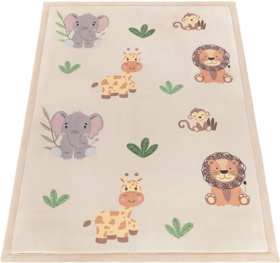 Soft & Cozy Kids Rug-Modern Short Pile-Duurzaam en gemakkelijk opruimen-Leuke motieven