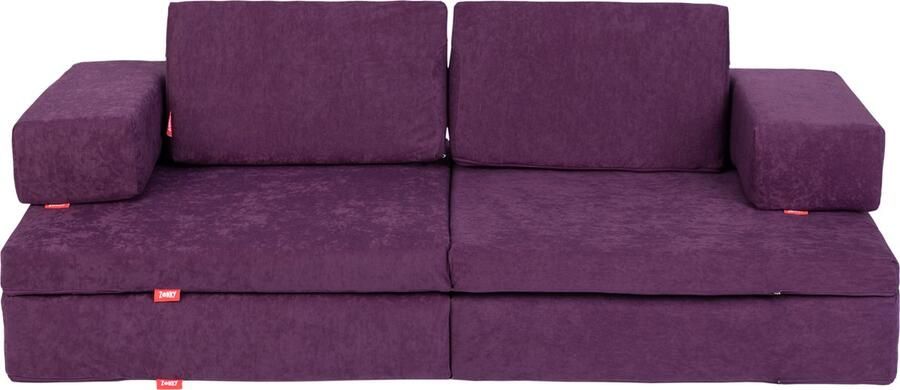 Soft Play Slaapbank Kindersofa voor kinderkamer kinderstoeltje voor Peuter Slaapbanken Speelbank Speelgoedbank slaapbank 2 persoons