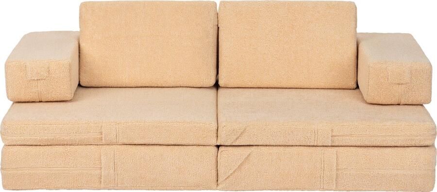 Soft Play Slaapbank Kindersofa voor kinderkamer Slaapbanken Speelbank Speelgoedbank kinderstoeltje voor Peuter slaapbank 2 persoons