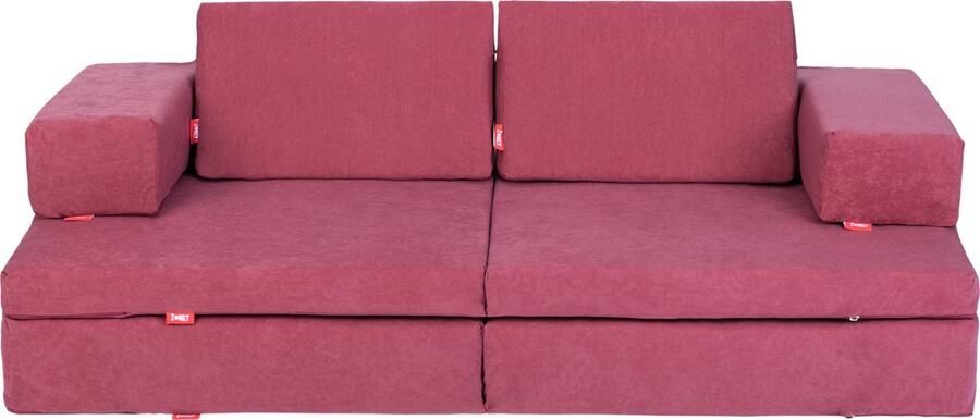 Soft Play Slaapbank voor de kinderkamer kubusbank met losse onderdelen duurzaam Kinder Slaapbank logeerbed Sofa Bed