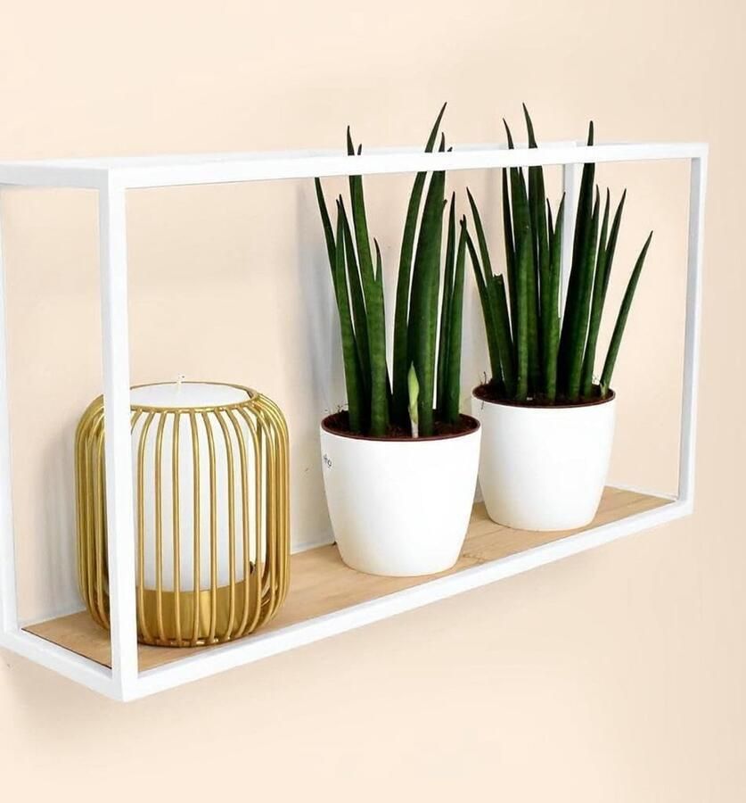 Soto wandrek hoogwaardig metaal onzichtbare installatie 1 stuk bamboe