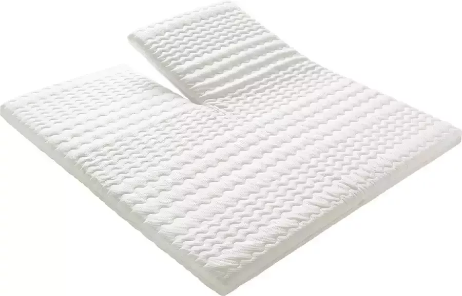 Split Topper Topdekmatras Nasa Hybrid Traagschuim 160x200 9 cm dik Actie!!!!