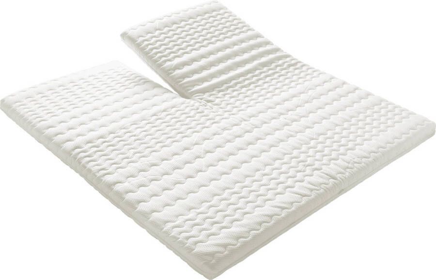 Split Topper Topdekmatras Nasa Hybrid Traagschuim 180x200 9 cm dik Actie!!!!