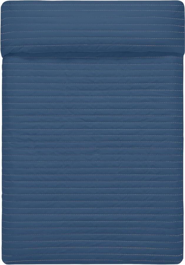 Sprei Roze en Marineblauw 240 x 260 cm – 100% Katoen en Polyester – Luxe Kwaliteit voor Bed 135 140 cm