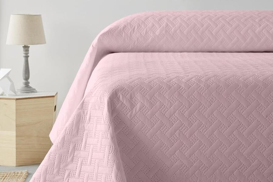 Sprei voor 90 cm bed lente zomer 180 x 260 cm roze
