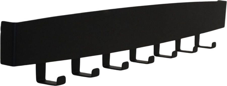 Square Steel OvalTouch Elite 7 haaks Wandkapstok matzwart - Foto 3