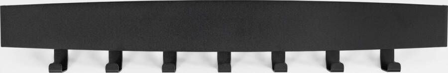 Square Steel OvalTouch Elite 7 haaks Wandkapstok matzwart - Foto 2