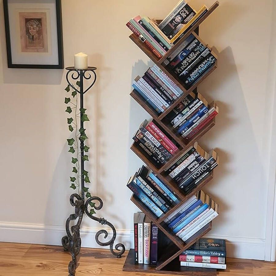 PolkaHome Staande plank Étagère sur pied \ Standing shelf ‎25 x 51 x 141 cm;