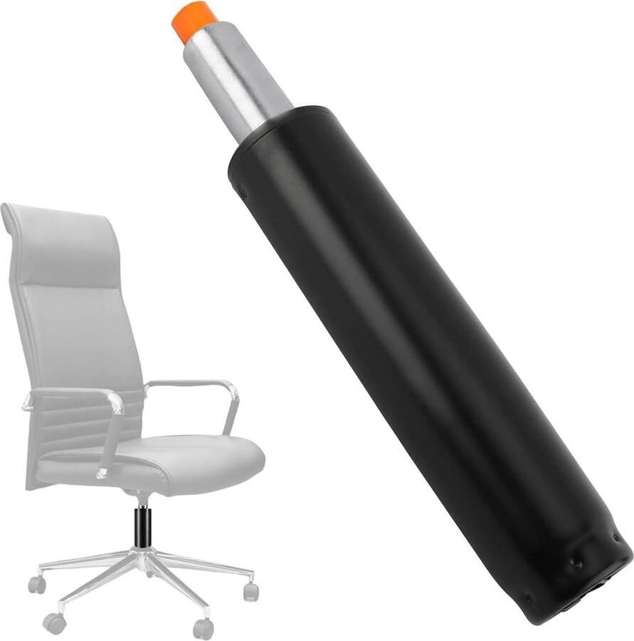 Stabiele gasveer voor bureaustoelen tot 200 kg belastbaarheid in hoogte verstelbaar totale lengte 278 mm-393 mm zuigerlengte 220 mm