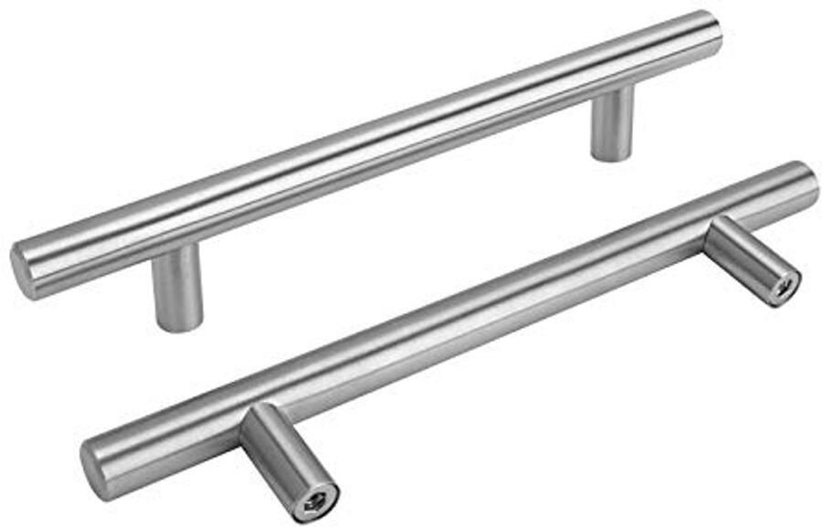 Stainless Steel Kitchen Cabinet Handles 15 Pieces Modern Design