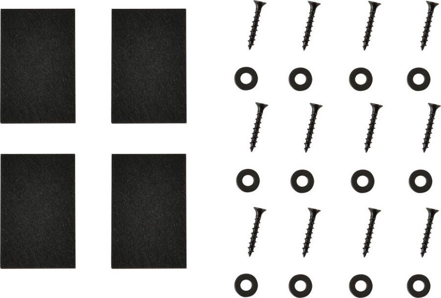 Unbranded Stalen A 2 Tafelpoot Meagan Set van 2 Meubelpoot 70x10x72 cm Zwart - Foto 2