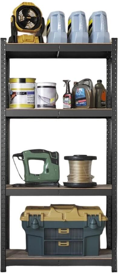 Stand Shelf Bookshelf Warehouse Shelf Durable & Sturdy 40cm x 80cm x 160cm