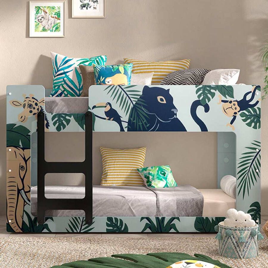 Stapelbed 90 x 200 cm Roxy Jungle