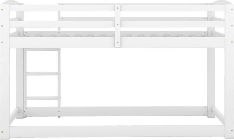 MDG shop Stapelbedden voor kinderen Slaapkamer Voor 1 of 2 personen 90x200cm