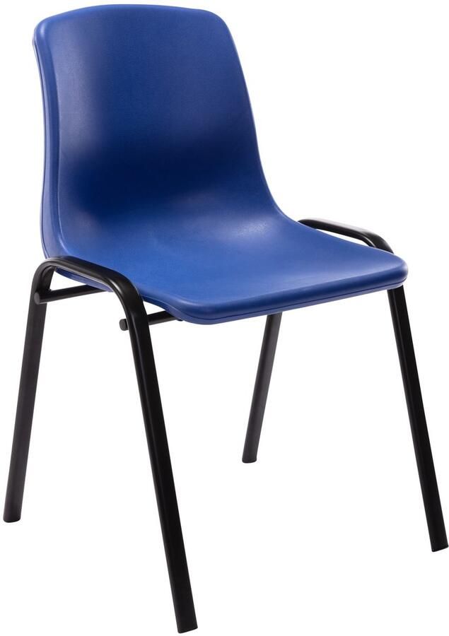 Stapelstoel Opstapelbare Stoel Ruimtebesparend Comfort Robuuste Stabiliteit Metaal Kunststof