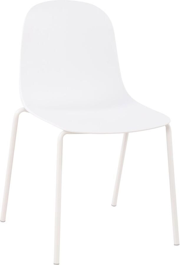 Stapelstoel voor binnen en buiten Tuinstoel Weerbestendig & Roestvrij ontwerp