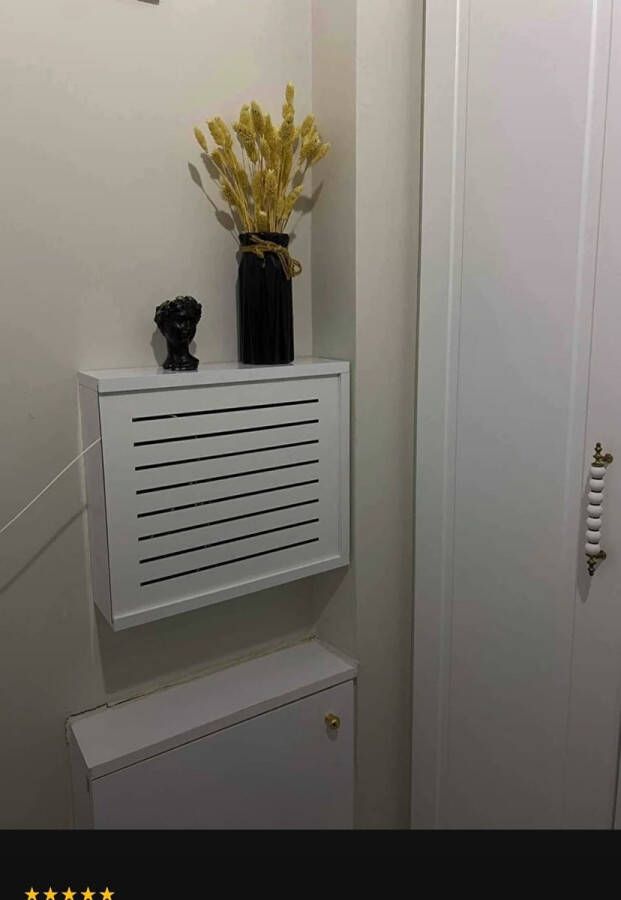 Doğan Life STAR&STER Wandhouder WiFi Router Plank Wandmontage Router Modem Opbergdoos Kast Stekkerdoos Kabel Organizer Box Kabel Opbergdoos Planken Houten Bovenfrezen Plank