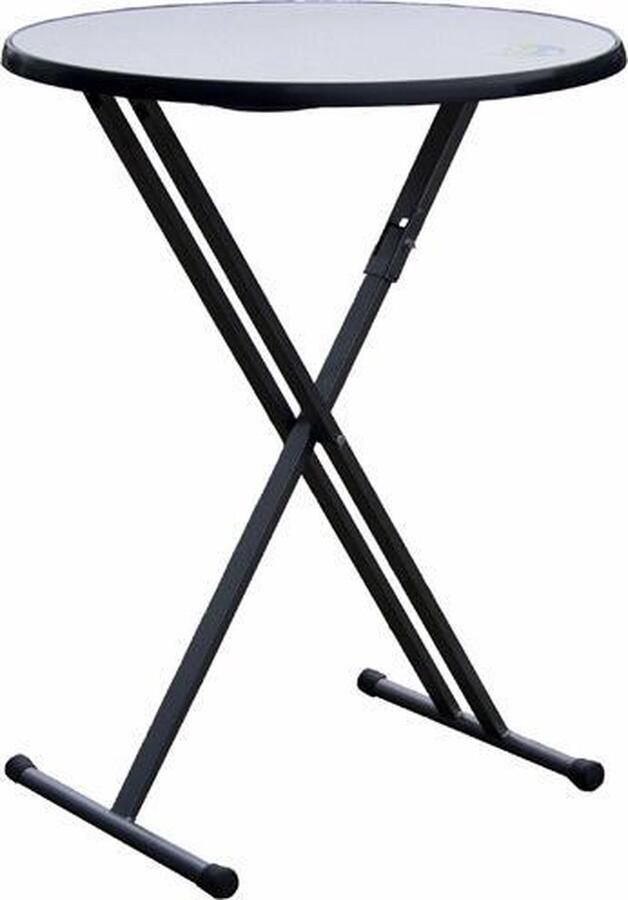 Statafel Rome 85cm rond Sevelit graniet