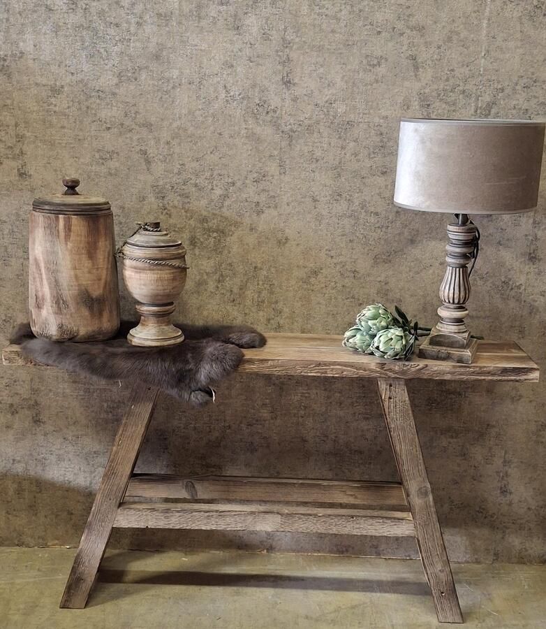 Steigerhouten sidetable Alabama Landelijke woon inrichting