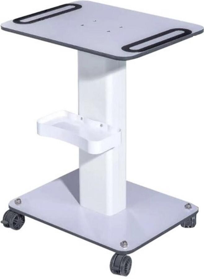 Stemily Medische Trolley Tafel Tafelwagen Roltafel Schoonheidsalon ABS 69 cm x 52 cm x 40 cm
