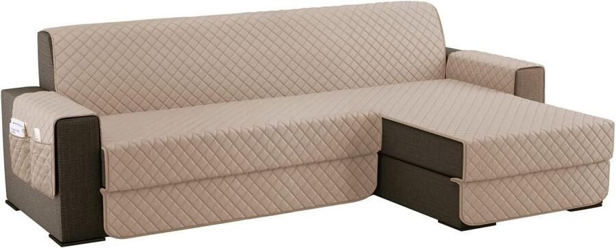 Sterke en Stijlvolle Waterafstotende Hoekbankhoes voor Huisdierenbescherming