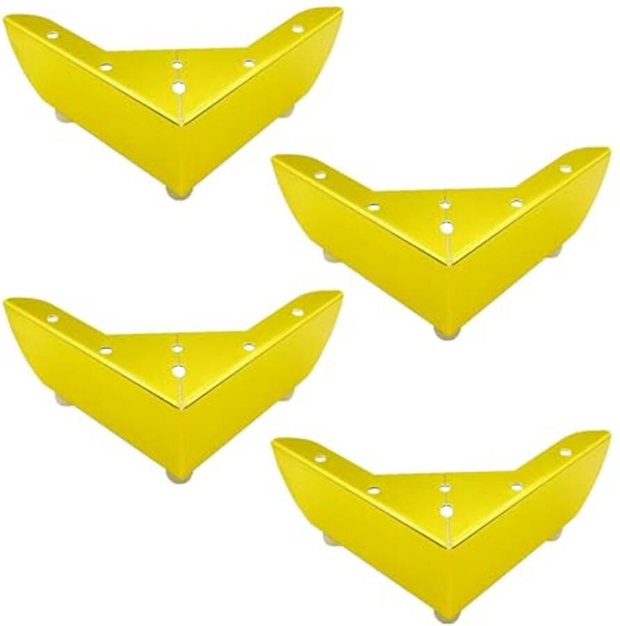 Sterke Meubelpootjes voor Tafel en Kast 50mm Hoog Set van 4