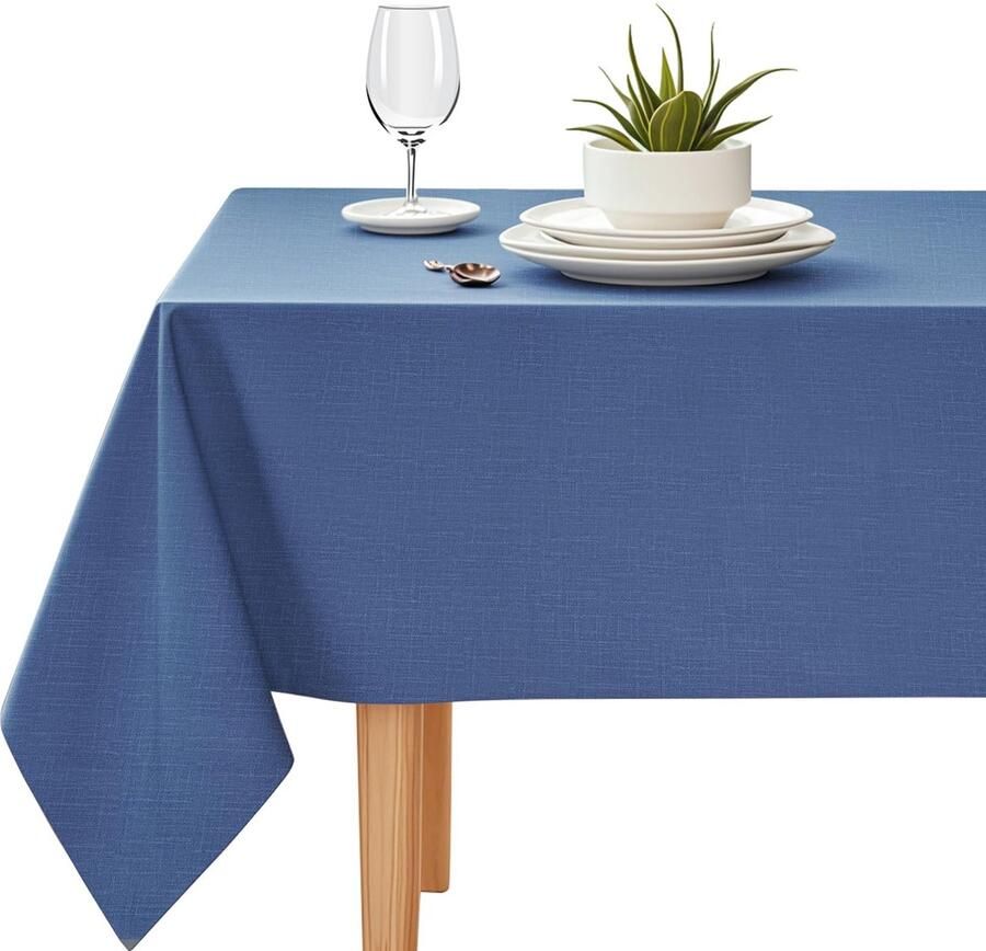 Stevig tafelkleed waterdicht en vlekbestendig 1 stuk verschillende kleuren en maten