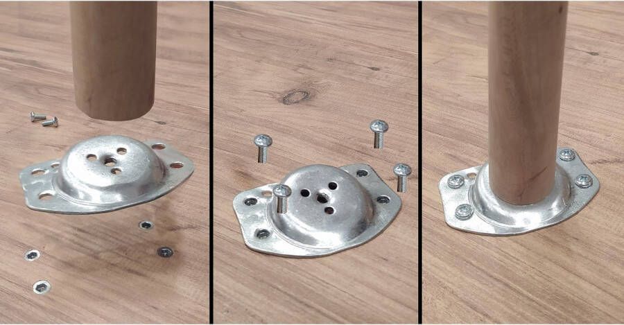 Stijlvol Bureau Eiken Uitstraling 120x77x60cm Duurzaam Melamine Materiaal - Foto 4