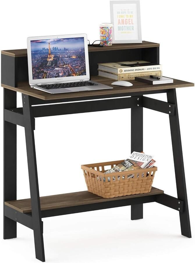 Stijlvol bureau met opbergruimte functioneel design 1 stuk composiethout