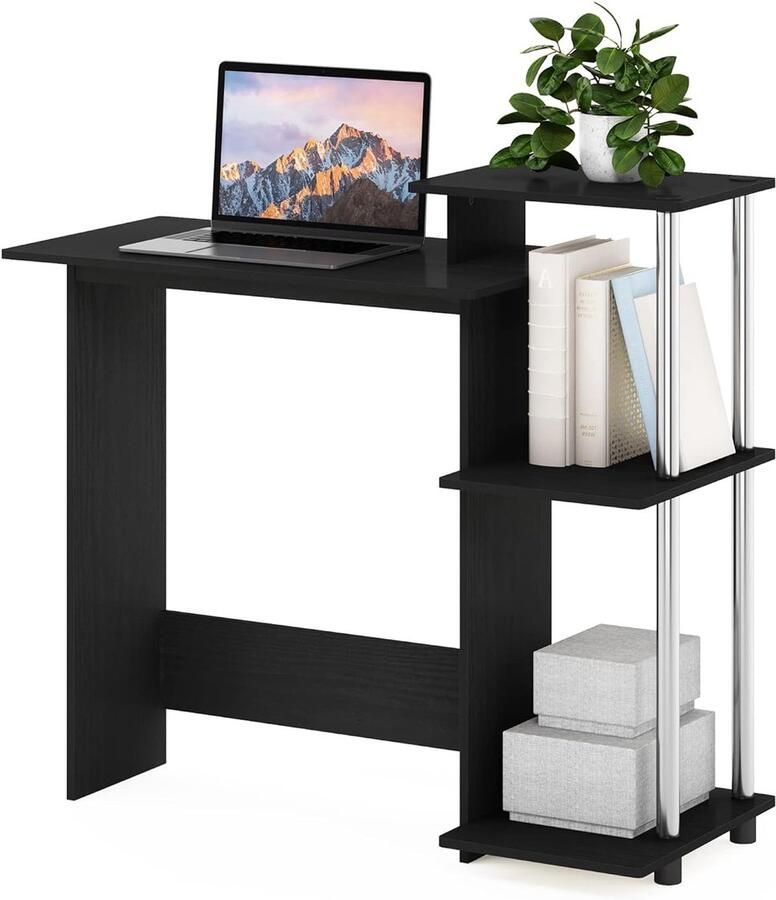 Stijlvol bureau met opbergruimte functioneel en compact 1 stuk