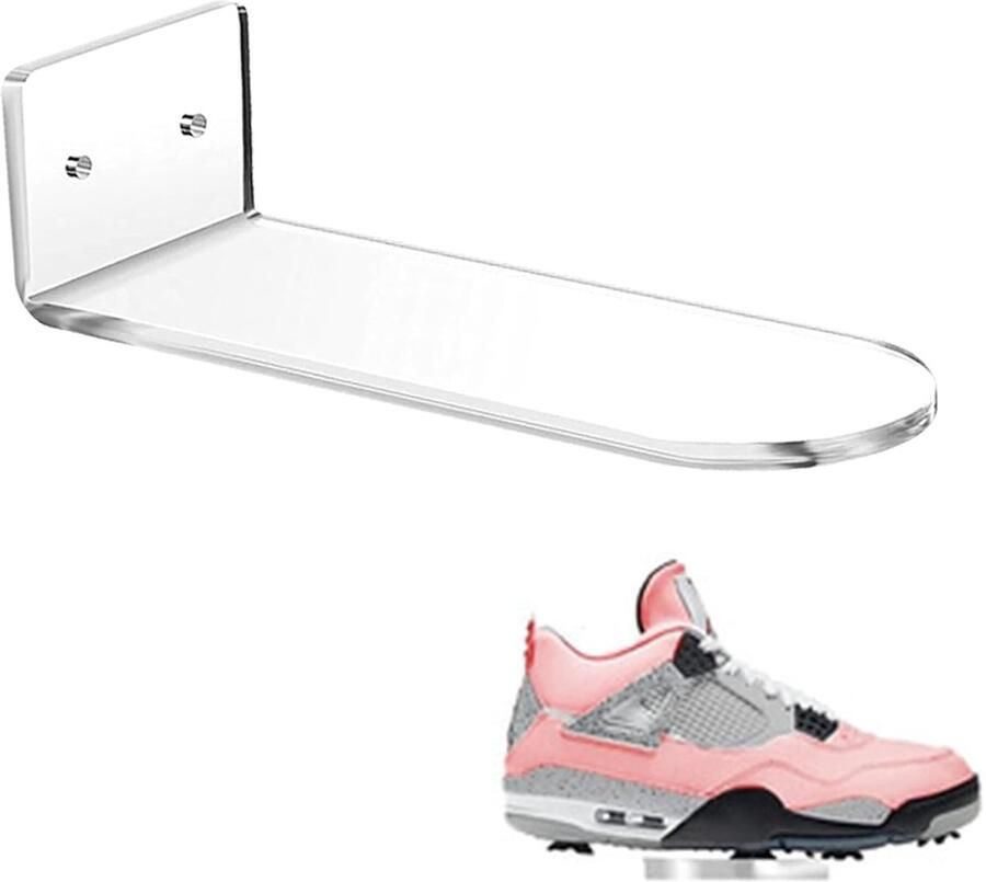 Stijlvol schoenenrek ruimtebesparend geschikt voor winkels en thuis