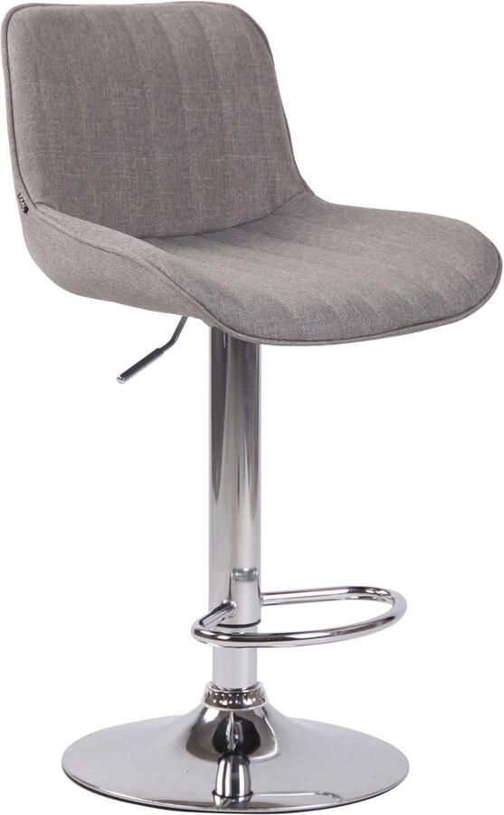 Stijlvolle Barkruk Hoge Kruk Verstelbaar in Hoogte Onderhoudsvriendelijke Stof