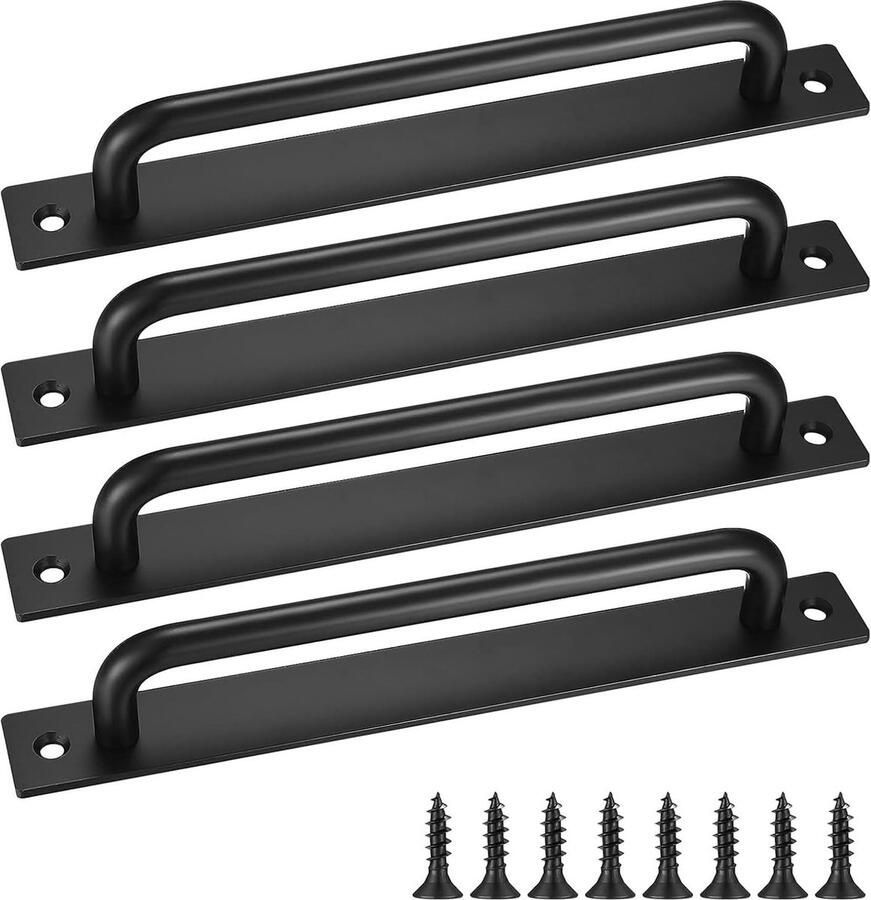 Luvetrex Stijlvolle en Robuuste Handgrepen voor Schuifdeuren en Meubels Set van 4 Stuks