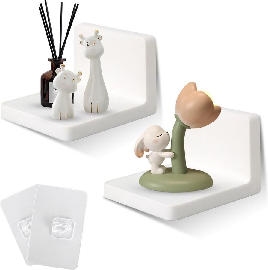 Stijlvolle en Veelzijdige Kleine Wandplank Set voor Ruimtes in Huis