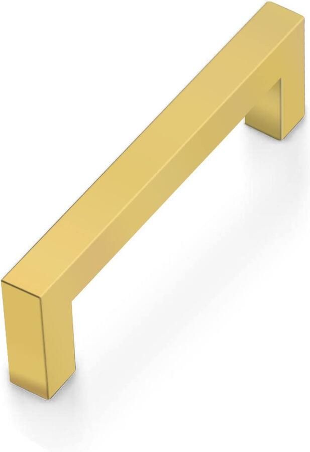 Kilkuran Stijlvolle Goudkleurige Handgrepen voor Meubels en Keuken Set van 10 Stuks