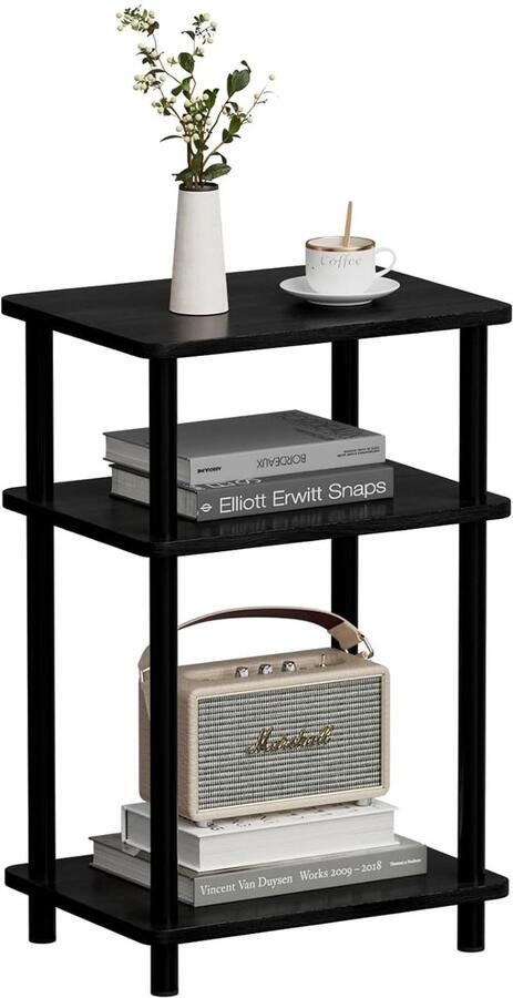 Stijlvolle houten bijzettafel veelzijdig en functioneel 1 stuk verschillende kleuren