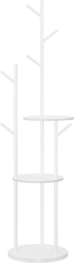 Stijlvolle kapstok multifunctioneel 1 stuk met haken en planken