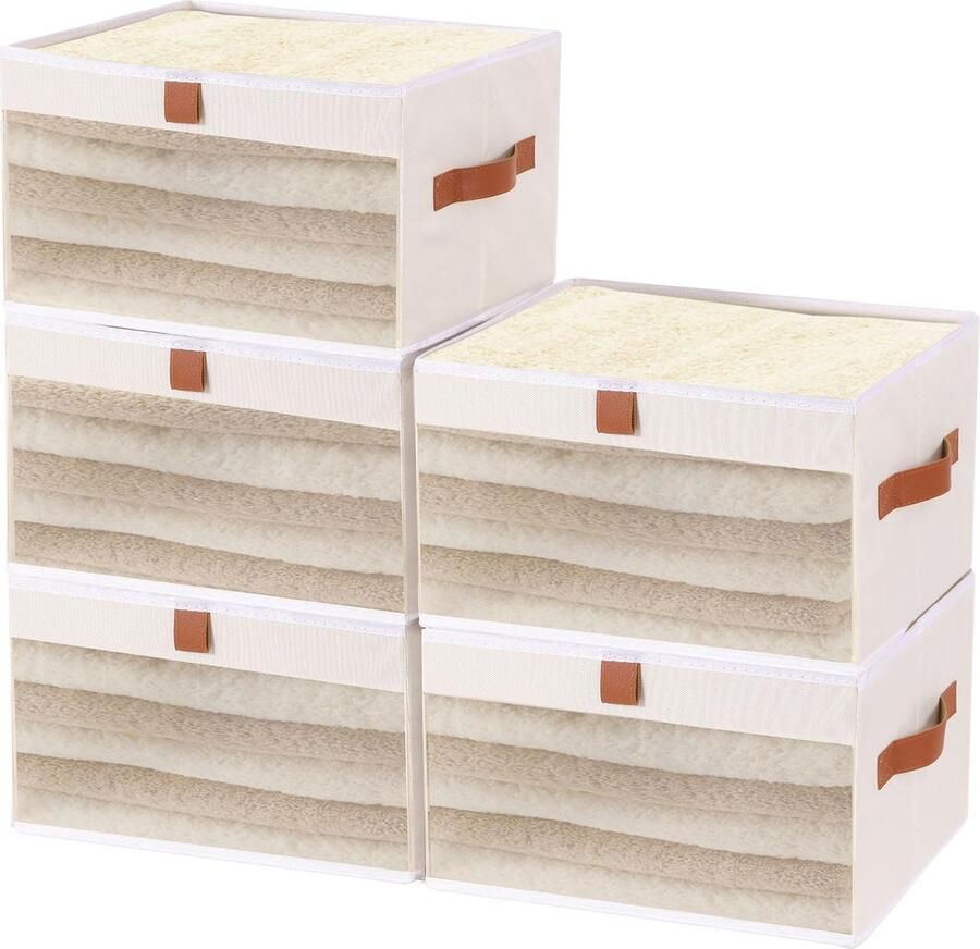 Stijlvolle Opvouwbare Opbergdozen Met Transparante Vensters Voor Gemakkelijke Toegang Tot Inhoud