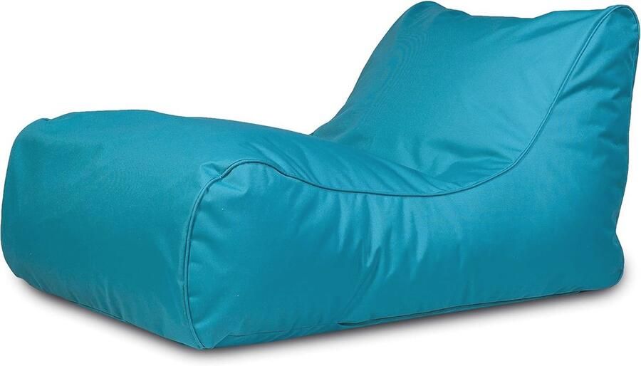 Stijlvolle Polyester Poef Fauteuil voor Buiten Comfortabele Zitzak met Opbergvak Ergonomische Ontspanning voor Binnen en Buiten