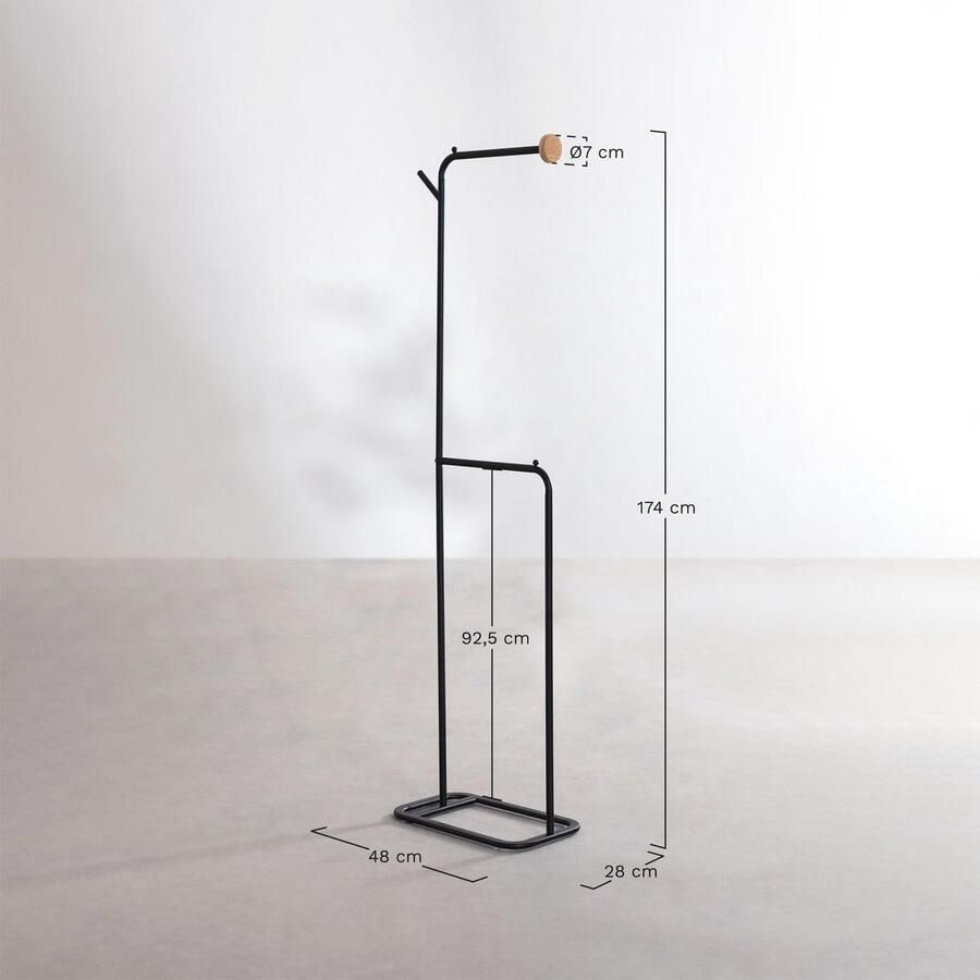 Stijlvolle staande kapstok voor elke ruimte - Foto 2