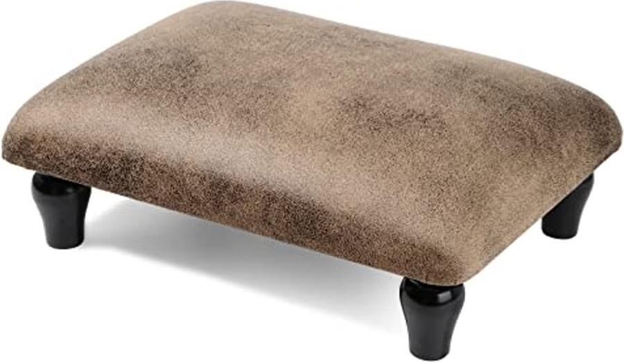 Stijlvolle voetkruk voor hoge bedden Gewatteerde voetenbank voor woonkamer en kantoor