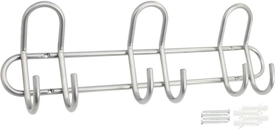 Stijlvolle Wandkapstok Met 6 Haken Voor Elke Ruimte In Huis