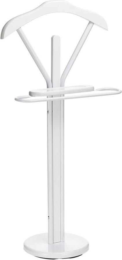 Stille Dienaar voor Heren Elegant Kledingrek met Plank en Beugeldeel