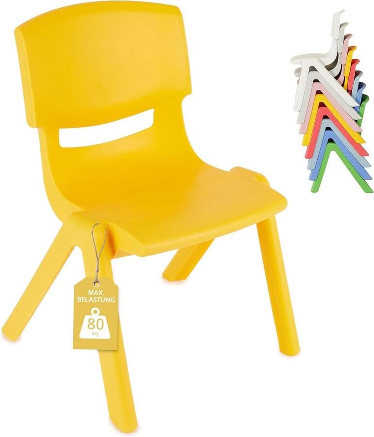 Stoel kind buiten Opblaasbare stoel Opvouwbare Stoel Inklapbare Stoel Inklapbaar Stoeltje Geel