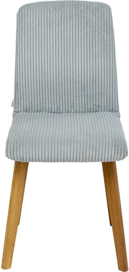 Stoel Lara Cord blauw Kare Design