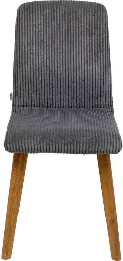 Stoel Lara Cord grijs Kare Design